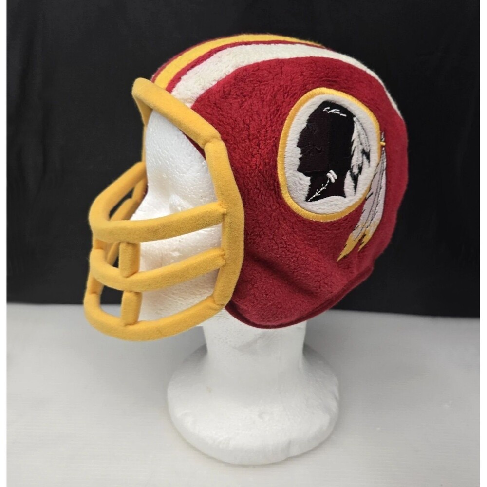 Redskins Helmet Hat Face Mask Plush Throwback Size M Excalibur Electronics Vtg